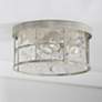 3_Capital Beaufort 13" Wide Mystic Sand 2-Light Ceiling Light more views