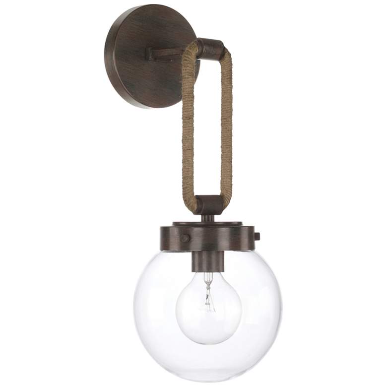 Image 2 Capital Beaufort 17 3/4" High Nordic Gray Metal Wall Sconce