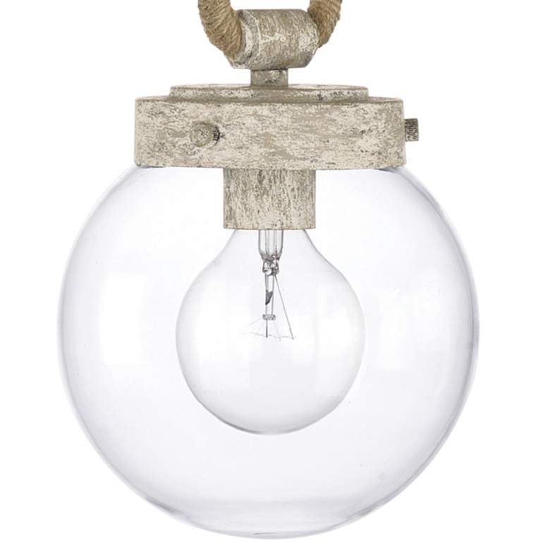 Image 2 Capital Beaufort 17 3/4"H Mystic Sand and Rope Wall Sconce more views