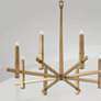 4_Capital Blake 39" Wide Aged Brass 8-Light Chandelier more views