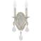 Capital Blakely 12 1/2"H Antique Silver 2-Light Wall Sconce