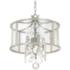Capital Blakely 15" Wide Antique Silver 4-Light Pendant