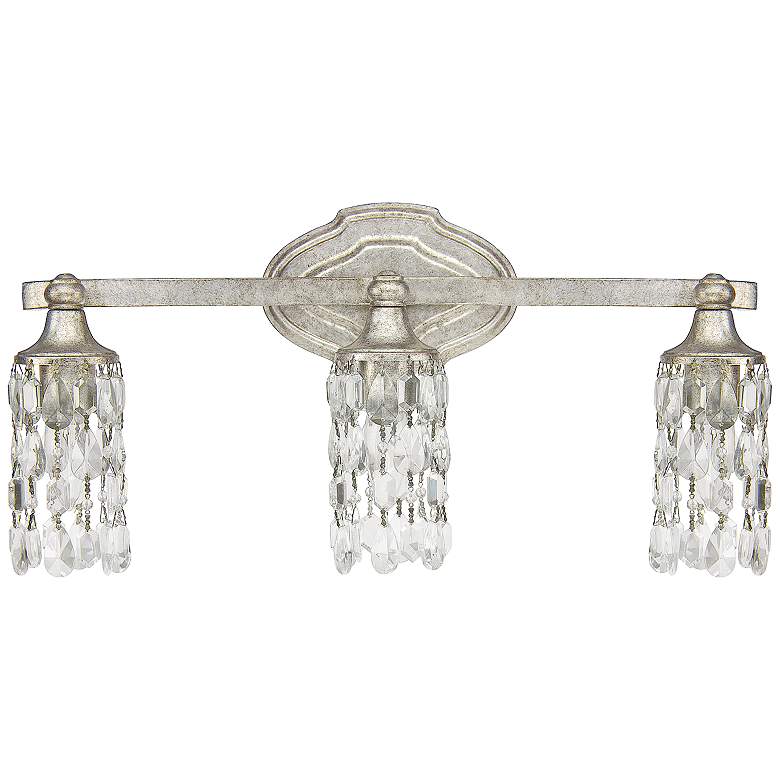 Image 2 Capital Blakely 20 1/2"W 3-Light Matte Silver Bath Light
