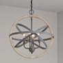 1_Capital Bluffton 18" Wide Dark Bronze 4-Light Orb Pendant