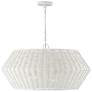 2_Capital Boca 29 1/2" Wide Chalk White Pendant Light