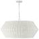 Capital Boca 29 1/2" Wide Chalk White Pendant Light