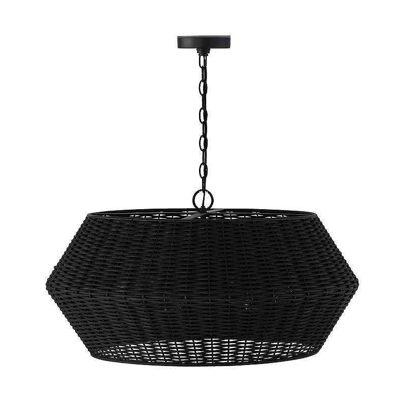 Image 7 Capital Boca 29 1/2" Wide Matte Black Pendant Light more views