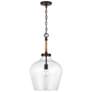 2_Capital Boland 14" Wide Bronze Urn Pendant Light