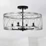1_Capital Boland 14" Wide Bronze Urn Pendant Light