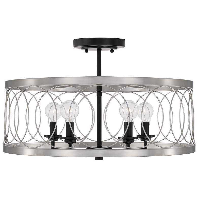 Image 3 Capital Boland 14" Wide Bronze Urn Pendant Light more views