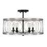 3_Capital Boland 14" Wide Bronze Urn Pendant Light more views