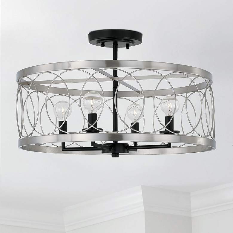 Image 4 Capital Boland 14" Wide Bronze Urn Pendant Light more views