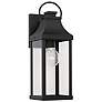 2_Capital Bradford 17 1/4"H Black Outdoor Lantern Wall Light