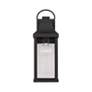6_Capital Bradford 17 1/4"H Black Outdoor Lantern Wall Light more views
