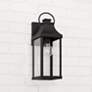 7_Capital Bradford 17 1/4"H Black Outdoor Lantern Wall Light more views