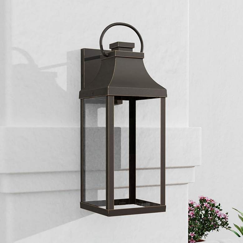 Image 1 Capital Bradford 20 3/4"H Oiled Bronze Outdoor Wall Light