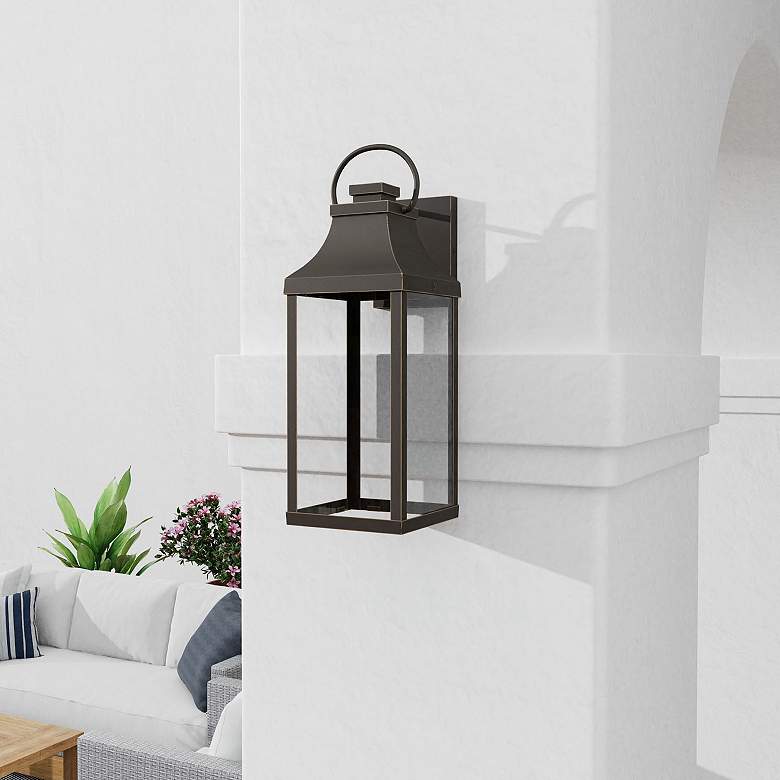 Image 3 Capital Bradford 20 3/4"H Oiled Bronze Outdoor Wall Light more views