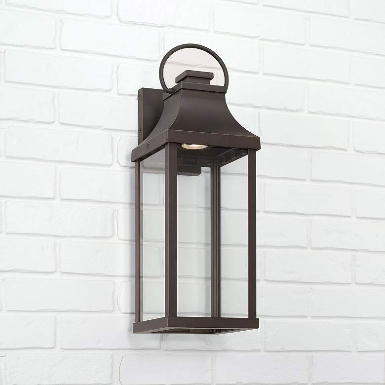 Image 7 Capital Bradford 20 3/4"H Oiled Bronze Outdoor Wall Light more views