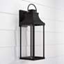 Thumbnail1 of Capital Bradford 24" High Black 3-Light Outdoor Wall Light