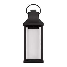 Image5 of Capital Bradford 24" High Black 3-Light Outdoor Wall Light more views