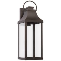 Capital Bradford 24" High Oiled Bronze Outdoor Wall Light