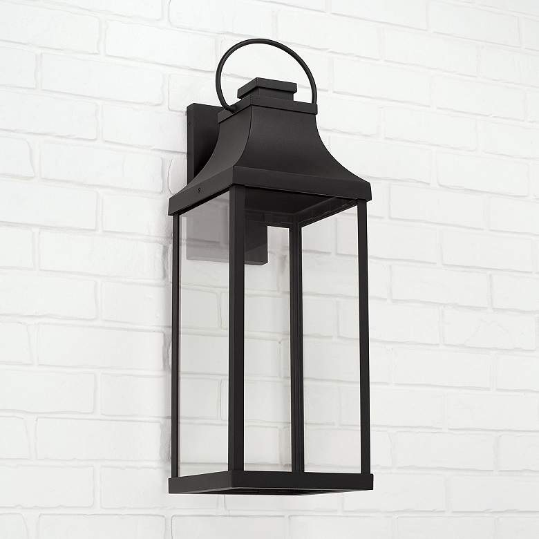 Image 7 Capital Bradford 27" High Black Outdoor Wall Light more views