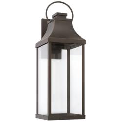 Capital Bradford 27" High Oiled Bronze Outdoor Wall Light
