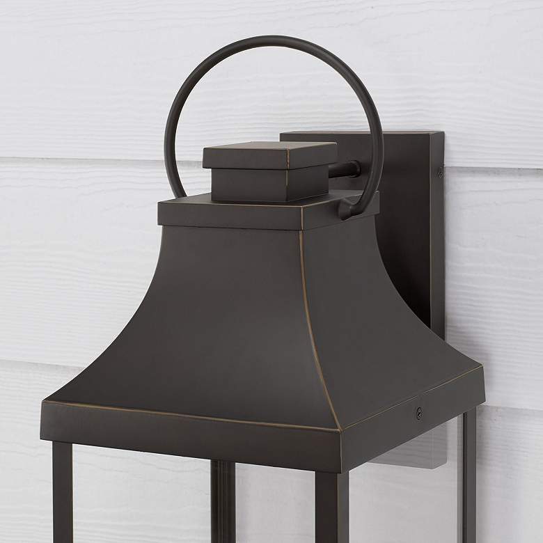 Image 4 Capital Bradford 27" High Oiled Bronze Outdoor Wall Light more views