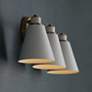 3_Capital Bradley 24" Wide Aged Brass 3-Light Bath Light more views