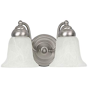 Capital Brady 7 1/4" High Matte Nickel 2-Light Wall Sconce