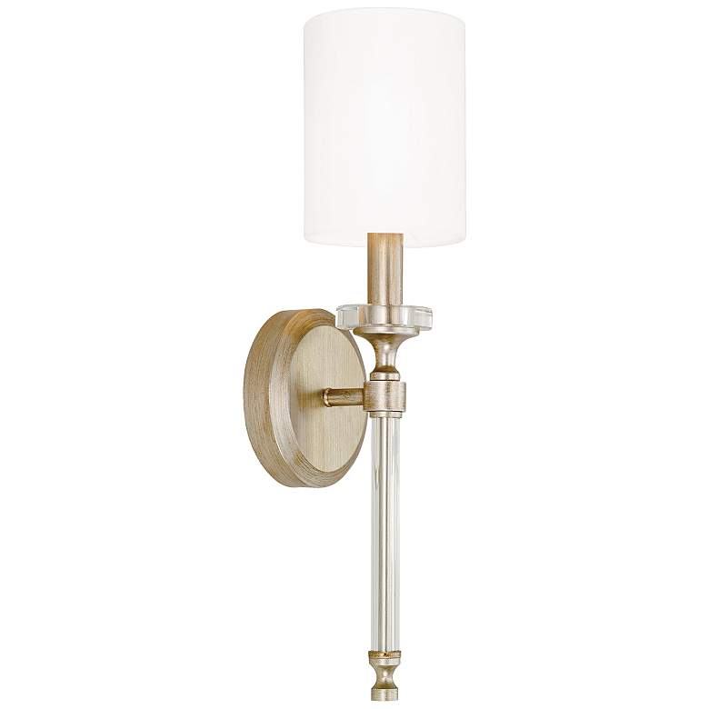 Image 3 Capital Breigh 18 1/4" High Brushed Champagne Wall Sconce