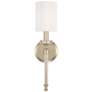 6_Capital Breigh 18 1/4" High Brushed Champagne Wall Sconce more views