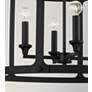 Capital Brennen 25" Wide Black Iron 4-Light Pendant