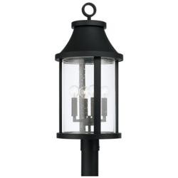Capital Bridger 25 3/4"H Black 4-Light Outdoor Post Light