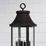 3_Capital Bridger 25 3/4"H Black 4-Light Outdoor Post Light more views
