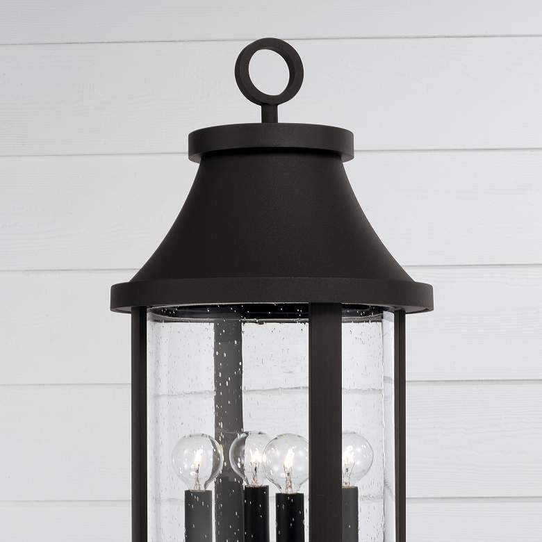 Image 4 Capital Bridger 25 3/4"H Black 4-Light Outdoor Post Light more views