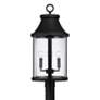 4_Capital Bridger 25 3/4"H Black 4-Light Outdoor Post Light more views