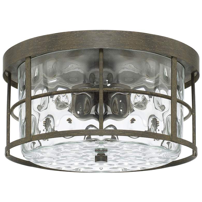 Image 2 Capital Bristol 13" Wide Farm House 2-Light Ceiling Light