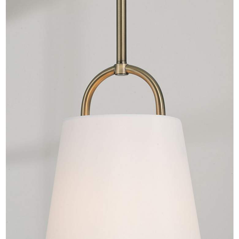 Image 3 Capital Brody 10" Wide Brass Metal Mini Pendant more views