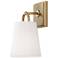 Capital Brody 11" High Aged Brass Wall Sconce