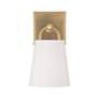 4_Capital Brody 11" High Aged Brass Wall Sconce more views