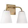 2_Capital Brody 9" High Aged Brass 2-Light Wall Sconce