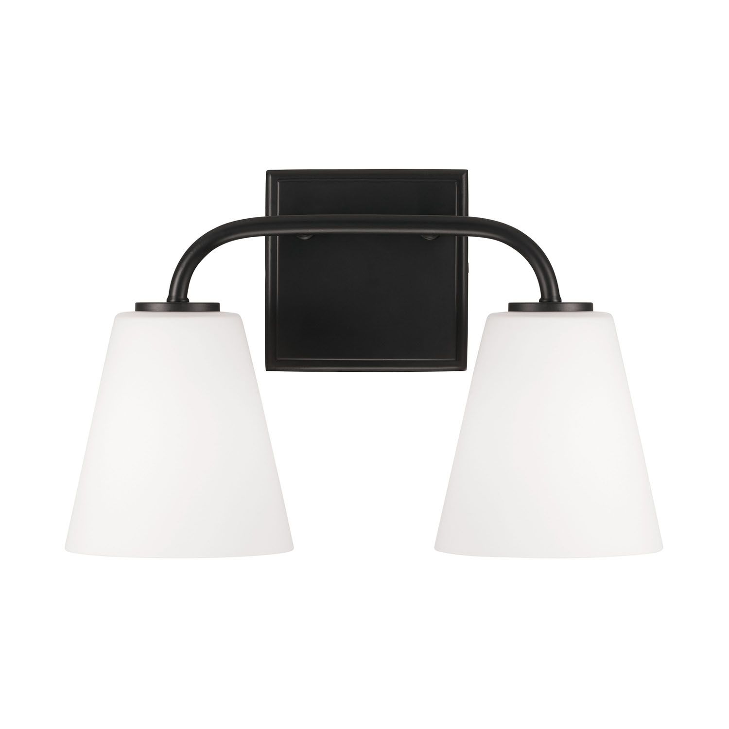 Image 4 Capital Brody 9" High Matte Black 2-Light Wall Sconce more views