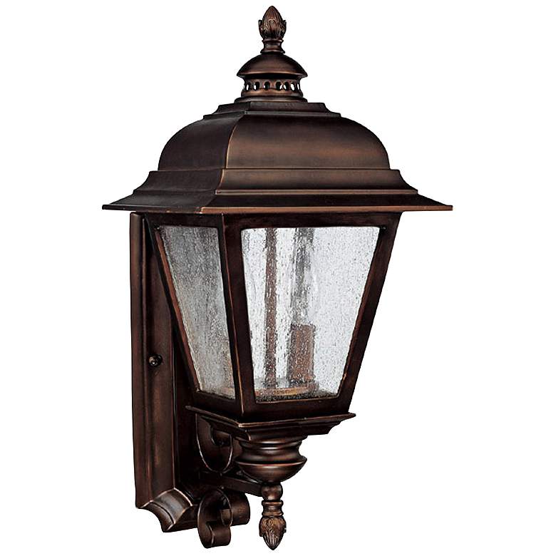 Image 1 Capital Brookwood 18 3/4 inch High Bronze Outdoor Wall Light