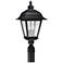 Capital Brookwood 24" High Matte Black Outdoor Post Light