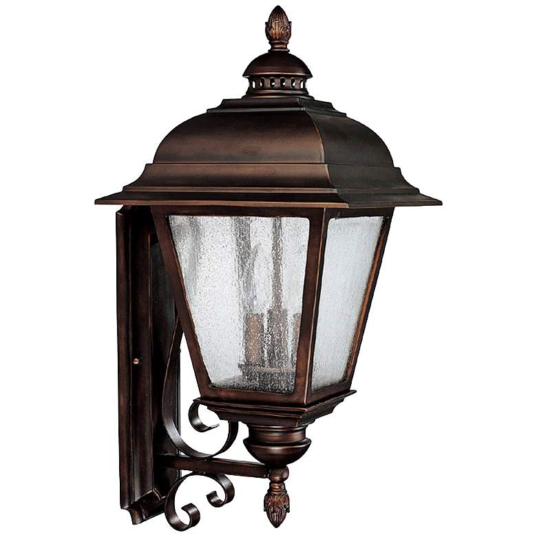 Image 1 Capital Brookwood 25 inch High Old Bronze Outdoor Wall Light