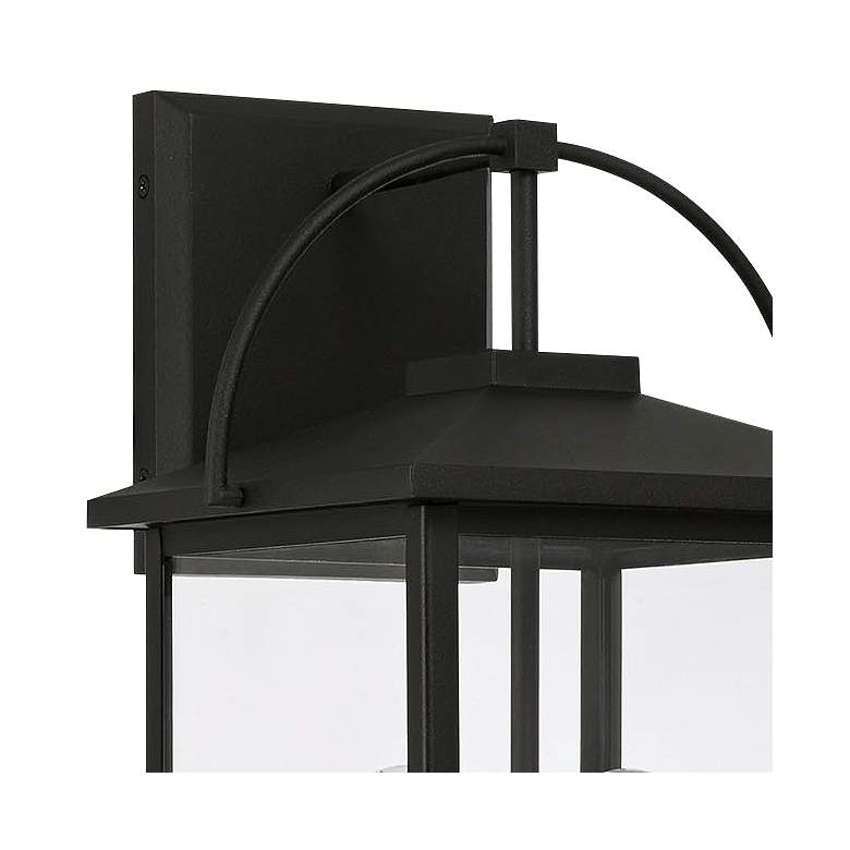 Image 3 Capital Bryson 16 1/2" High Black 2-Light Outdoor Wall Light more views