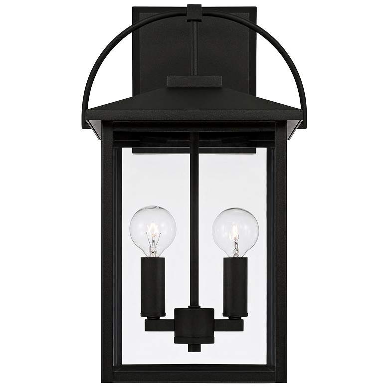 Image 5 Capital Bryson 16 1/2" High Black 2-Light Outdoor Wall Light more views