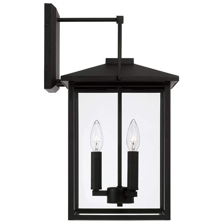 Image 4 Capital Bryson 19 3/4" High Black 3-Light Outdoor Wall Light more views