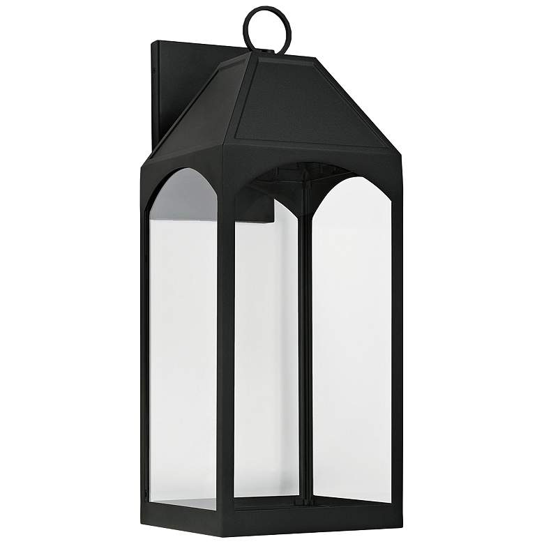Image 2 Capital Burton 26 1/4" High Black Outdoor Wall Light